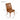 Rogan Real Leather Dining Chair Brown