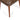 Rogan Real Leather Dining Chair Old English