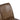 Rogan Real Leather Dining Chair Old English