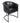 Carmen Real Genuine Leather Dining Chair Black