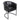 Carmen Real Genuine Leather Dining Chair Black
