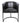 Carmen Real Genuine Leather Dining Chair Black