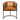 Carmen Real Genuine Leather Dining Chair Tan
