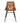 Harrison Real Leather Dining Chair Brown