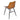 Harrison Real Leather Dining Chair Brown