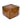Harris Large Real Leather Footstool Brown