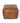 Harris Large Real Leather Footstool Brown