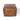 Harris Large Real Leather Footstool Brown