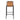Cassia Real Leather Bar Stool Brown