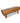 Thorn Real Leather Bench Brown