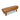 Thorn Real Leather Bench Brown