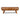 Thorn Real Leather Bench Brown