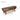 Thorn Real Leather Bench Old English