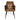 Sandown Real Leather Dining Chair Old English