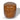 Ullswater Real Leather Footstool Brown