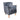 Aldo Leather Armchair Grey