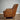 Westow Leather Armchair Brown