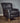 Westow Leather Armchair Grey
