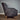 Westow Leather Armchair Grey