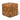 Brazos Real Genuine Leather Footstool Tan