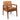 Ames Real Genuine Leather Dining Chair Tan