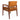 Ames Real Genuine Leather Dining Chair Tan