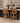 Buttoned Back Genuine Leather Large Bar Stool (Tan)