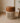 Arlo Tan Leather And Rope Round Footstool