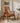 Hockney Genuine Leather Accent Chair with Wood Frame