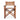 Jenson Real Leather Dining Chair Brown