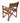 Jenson Real Leather Dining Chair Old English