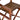 Jenson Real Leather Dining Chair Old English