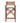Toby Real Leather Bar Stool Brown