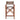 Toby Real Leather Bar Stool Old English