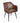 Pacific Real Leather Dining Chair Old English