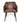 Pacific Real Leather Dining Chair Old English
