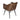 Pacific Real Leather Dining Chair Old English