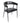 Lexa Real Genuine Leather Dining Chair Black