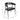 Lexa Real Genuine Leather Dining Chair Black