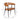 Lexa Real Genuine Leather Dining Chair Tan