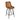 Rivington modern leather bar stool in Old English hide
