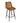 Rivington modern leather bar stool in Old English hide