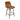 Boston Real Leather Bar Stool Brown