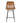 Boston Real Leather Bar Stool Brown