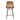 Boston Real Leather Bar Stool Brown