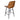 Boston Real Leather Bar Stool Brown