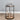 Round Black Drinks Trolley
