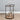 Round Black Drinks Trolley