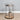 Round Grey Drinks Trolley