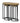 Ashford Light Brown Solid Mango Wood Nest of Tables 62 cm